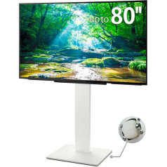 WALL V5 высокий тип | японский роллинг стенд, раздвижной и отдельно стоящий 32-80 дюймов универсальный телевизор стенд со скрытыми колесами | сат