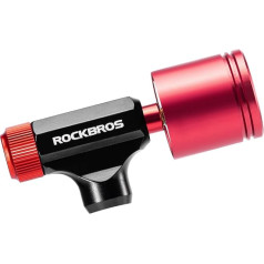 Велосипедный насос ROCKBROS CO2, мини-насос для клапанов Presta и Schrader, картриджный насос, быстрая накачка велосипедных шин для велосипеда, дорожно