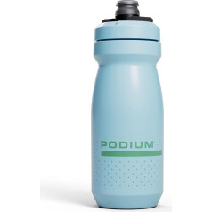 CamelBak PODIUM 600ml Easy Squeeze Bike Water Bottle Fits Most Bike Cages Crystal Blue