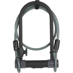 Дужка замка Yale High Security с тросом - YUL2C/13/230/1 - 230 мм - Ультразакаленная дужка и ригель с высокой гибкостью сопротивления - В комплекте держатель 