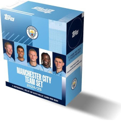 2024-25 Topps Набор команд Манчестер Сити - коробка (30 карточек)