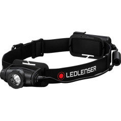 Светодиодный налобный фонарь Ledlenser H5 Core, 350 люмен, водонепроницаемость IP67, фокусируемый, поворотный, плавная регулировка яркости, питание о