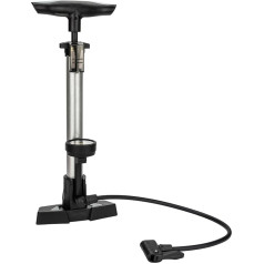 Напольный насос для велосипеда, напольный насос высокого давления 160 PSI с манометром, ручной насос для шин, аксессуары для велосипеда