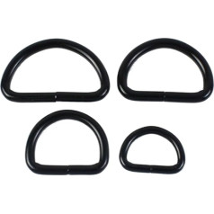 OZXWL 10 шт 20/25/32/38 мм D-кольцо Металлические Пряжки Для Веббингов Сумка Ремешок Регулировочная Пряжка Собака Ошейник Пряжки DIY Оборудование Ак