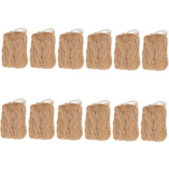 ORFOFE Пакет из 12 джутовых шелков Кемпинг пламя стартер для наружного использования Fire Starter Шнур Kaminof Kaminfe Grilll Fire Tool Fire Starter для наружного испол