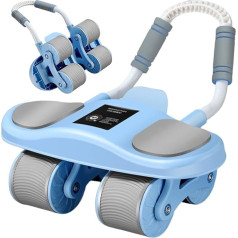 Ab Wheel Roller - Ab Wheel Machine - тренажер с поддержкой локтей, автоматическим возвратом функции Оборудование для укрепления мышц живота