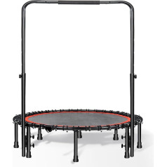 OUUTMEE 48 дюймов Фитнес батут для взрослых Фитнес надувные прыжки Упражнения для коррекции фигуры Красный