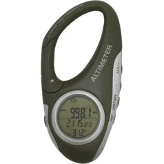 ibasenice Портативный Альтиметр Ручной Альтиметр Карабин Барометр Ручной Термометр Альпинистский Барометр Альтиметр для Альпинизма Альпинис