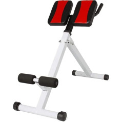 HHOZsafety Многофункциональный римский стул со спинкой, гиперэкстензионная скамья, римский стул, двойная складная конструкция, экономия места,