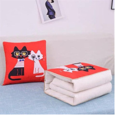 goodFarewell Подушка-одеяло 2 в 1 Путешествия одеяло подушка одеяло многофункциональный подушка одеяло шеи поддержка подушка мягкий и теплый сон