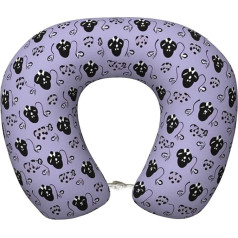 LHDGBWC Подушка для путешествий в самолете, подушка для шеи из пены с эффектом памяти Haunted Mansion, съемная подушка для поддержки шеи в путешествия