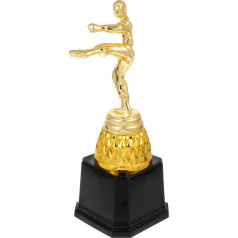 SWAYVES Трофей Каратэ Трофеи и Медали Футбол Детские Тхэквондо Трофей Награда Трофей Winnerard Медали Спорт Кубок Пластиковые 2 Шт 19.6 x 7.5 x 7.5 см