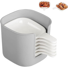 Миска для соуса, 6 штук, миски для соевого соуса с ручкой, миски для кетчупа с держателем, тарелка для сервировки, для кухни, для семьи, для за