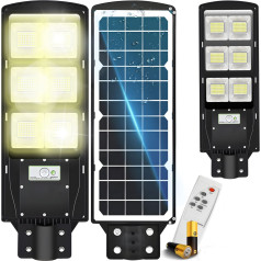 Retoo Уличный фонарь на солнечных батареях с датчиком перехода от заката к рассвету LED PILOT 270 Вт