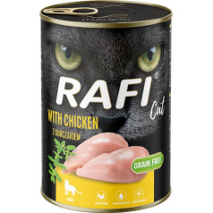 rafi с курицей корм для кошек 400 г