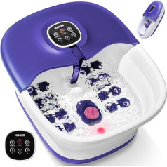 Ванночка для ног с функцией массажа и подогрева, складной массажер для ног, пульт дистанционного управления, функция подогрева, массаж реф
