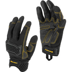 Мастерские перчатки черно-желтые, l281608p, карточка, 