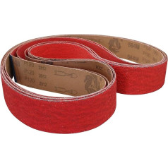 Керамическая шлифовальная лента 5 x 72 дюйма, 1 x 36/40/60/80/120 грит для заточки металлических ножей, 2