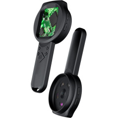 Микроскоп для взрослых и детей, 1000-кратное ручное цифровое увеличительное стекло с 15 светодиодными лампами, 2,8-дюймовый HD экран, 2 МП портат