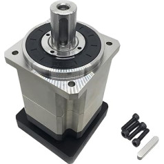 Planetengetriebe, 3 Arcmin Stirnradgetriebe Getriebe Drehzahlminderer Servomotor 110 mm/130 mm Flanschverhältnis 5:1-100:1 for Nema42 3-Phasen-Schrittmotor (Ratio 3,19mm Input for Servo)