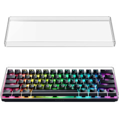 Geekria Премиум акриловая клавиатура пыль крышка для 60% компактный 61 клавиш клавиатуры Совместимость с Razer Huntsman Mini 60% Gaming, RK Royal Kludge RK61 клавиатур
