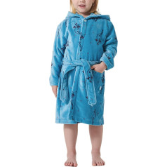 Schiesser Mädchen Bademantel - Velour - Größe 92 bis 140