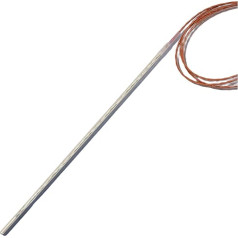 SAF Wärmetechnik KM-TPG Temperaturfühler ohne Stecker, Pt100 im Schutzglas