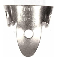 Dunlop FTP Nickel Silver Tube Finger Picks (Pack of 50) Silver