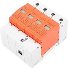 Защита от перенапряжения в доме переменного тока, LT1-40, 4P 420VAC 40KA, разрядник трехфазный четырехпроводной низковольтный разрядник для защиты 