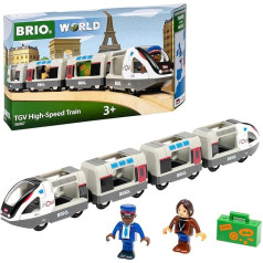 BRIO World - 36087 Поезда мира TGV Высокоскоростной поезд | Игрушечный локомотив для детей от 3 лет