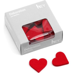 Набор фетра Scattered Hearts Сердечки разных цветов Hey Sign