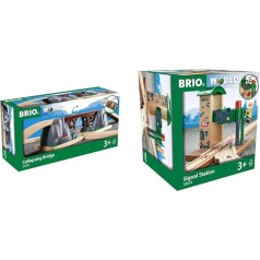 BRIO 63339100 Collapse Bridge & World 33674 - Сигнальная станция