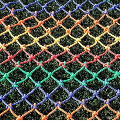 ININOSNP Сетки для скалолазания, сетки для грузов, сетки для активного отдыха на открытом воздухе, красочные сетки для лестниц, декоративные се