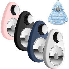 dibdib Держатель Airtag, скрытый чехол для GPS-трекера, противоударный, силиконовый чехол Airtag с булавками, подходит для детей, пожилых людей, домаш