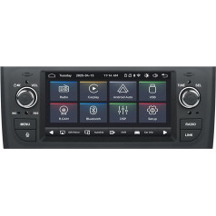 Linux Автомобильное радио Flash Start для Fiat Punto 2005-2009/Linea 2007-2011 | Plug & Play | Wireless CarPlay/Android Car/Bluetooth/FM/AM/RDS/USB | DSP 100W