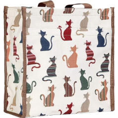 Signare Tapestry Плечевая сумка для женщин с цветком сада и существами