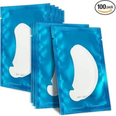 Lunamoon 100 пар подушечек для ресниц, подушечки для наращивания ресниц, подушечки для наращивания ресниц, вискозный гель, нескользящие патчи дл