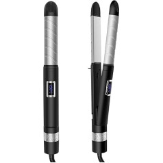 Fer à lisser Lisseur Boucleur Cheveux 2 en 1