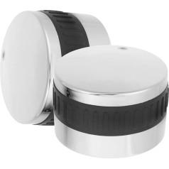 Gogogmee 2stücke Herdknöpfe Silberne Für Gasherde Ersatz Zündknöpfe Für Kochfeldknöpfe Brennerknopf Wärmeregler