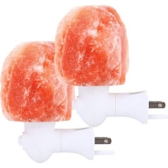 OSALADI 2 x Настенные светильники, ночные светильники, вилка для прихожей, ванной комнаты, спальни, теплый свет, минималистский декор, соляной н