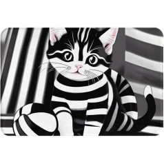 DLXW Толстый фланелевый нескользящий коврик - многоцелевой коврик для внутреннего и наружного использования, для входной двери, кухни, ванно