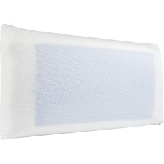 Подушка Ortho-Relax Memory Foam 35 x 75 x 11 см, в комплект входит моющийся чехол, ортопедическая подушка, подушка для шеи для тех, кто спит на боку, ортопед