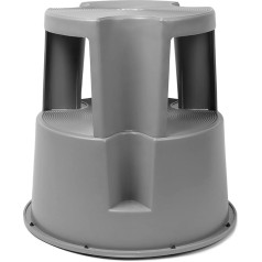 Stey Accesorios Низкий круг с 2 ступенями - Легкая транспортировка, изготовлен из пластика - Уровни 21 и 42 см - В комплекте складные колеса с блокиров