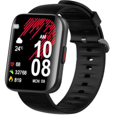 Blueshaweu браслет совместимый с Kuizil Smartwatch 1,69 дюймов, силиконовый классический сменный ремешок для Kuizil Smartwatch K21