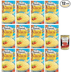Tipiak Cous Cous 12 x 500 г + Итальянский Гурман Томатная пульпа 400 г банка