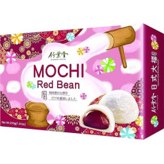 yoaxia ® - [ 210 г ] Bamboo House Red Bean Mochi | Red Bean | Липкий рисовый пирог с красной фасолью | Японский стиль