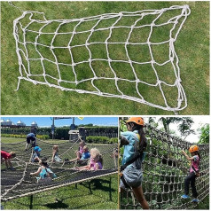 Amacthysh Climbing Net For Kids Cargo Fitness Frame For Kids Climbing Net, Using Safety Net For Outdoor Use, 31.2 * 31.2ft