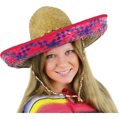 ЖЕНСКАЯ ШЛЯПА: СОМБРЕРО МЕКСИКАНСКИЙ ЛЮКС РОЗОВЫЙ НАКЛЕЕННЫЙ БОЛЬШОЙ ДИКИЙ ЗАПАД ШЛЯПА МОДНЫЕ АКСЕССУАРЫ ИДЕАЛЬНО ПОДХОДИТ ДЛЯ ПУТЕШЕСТВ