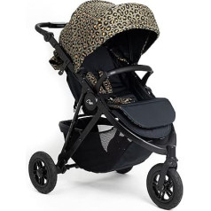 Roma Atlas Leopard 3 Wheel Pushchair Khaki