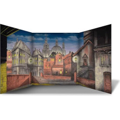 Сценарий для игры в стиле Оливера Твиста - фон или столешница 120 x 60 см